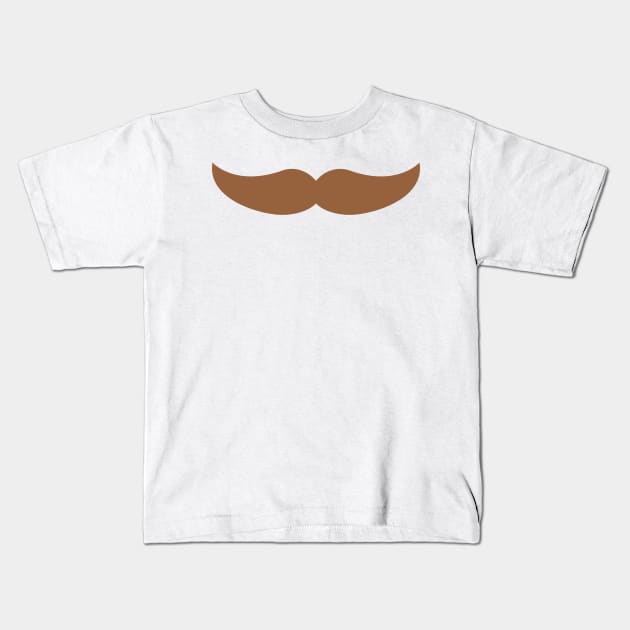 Mustache Kids T-Shirt by Shelby Ly Designs